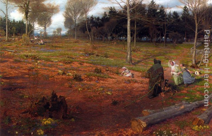 Albert Goodwin A Baptism of Flowers